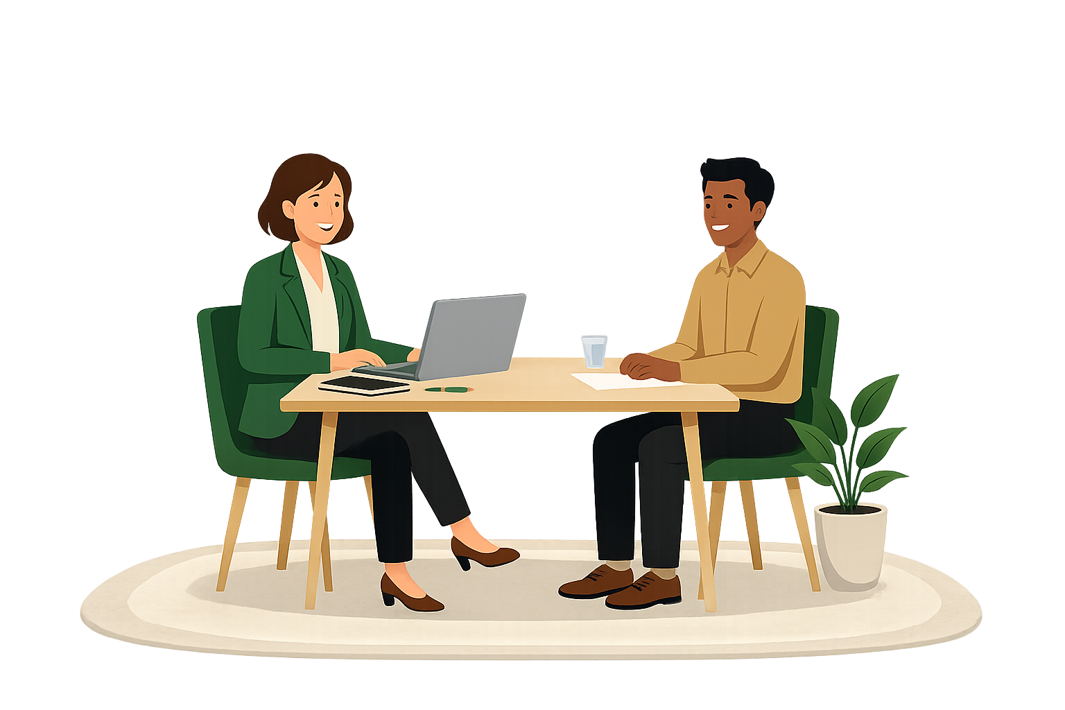 Jobmaking coachning och matchning i Kista